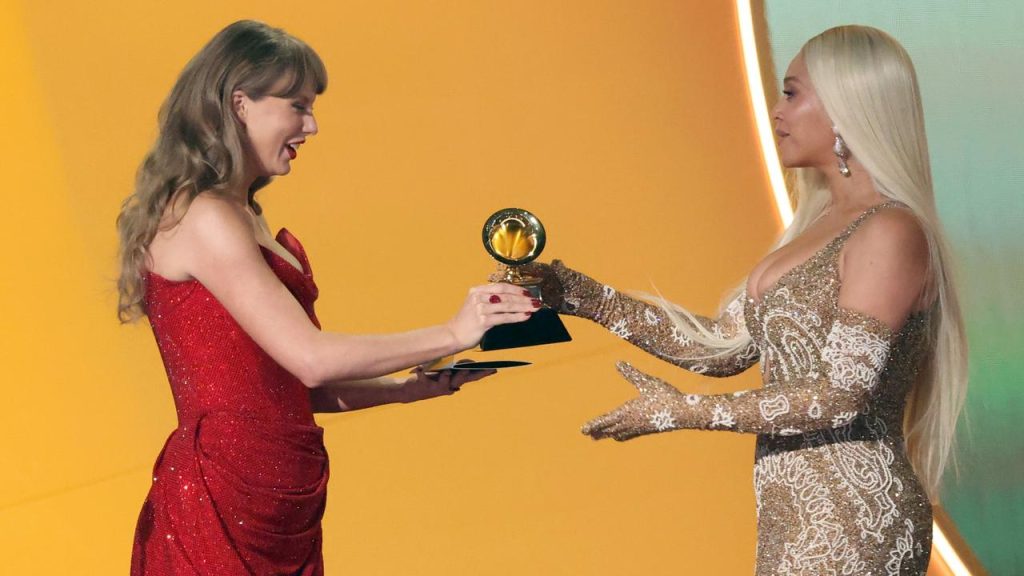 Beyonce ahabwa igihembo na Taylor Swift