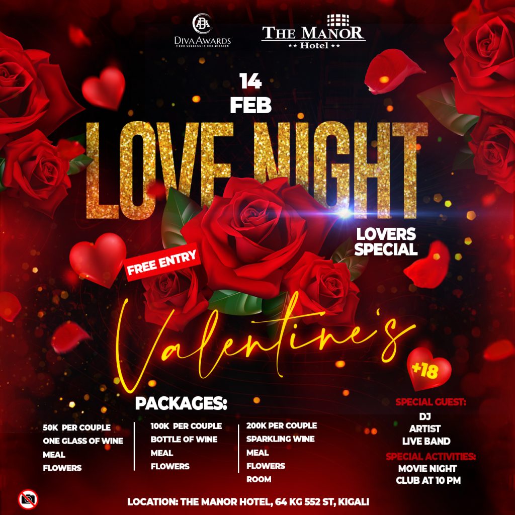 Igitaramo cyo kuri Saint Valentin cyahariwe abakundana